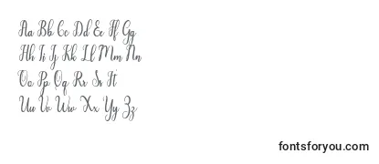 Liontine Script-fontti