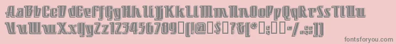 More about LITTDC Font LITTDC Font – Gray Fonts on Pink Background