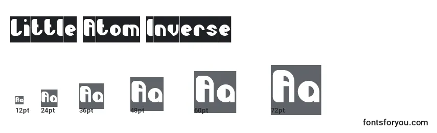 Little Atom Inverse Font Sizes