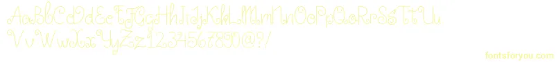 Little Edward Font – Yellow Fonts