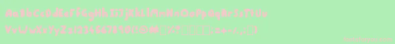 More about Little Sweet Thing Regular Font Little Sweet Thing Regular Font – Pink Fonts on Green Background