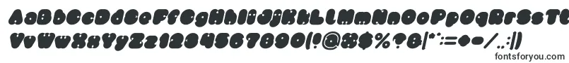 Шрифт little think BIG IMPACT Bold Italic – большие шрифты