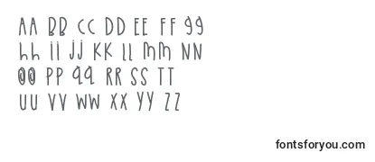 LittleBlueJay-fontti