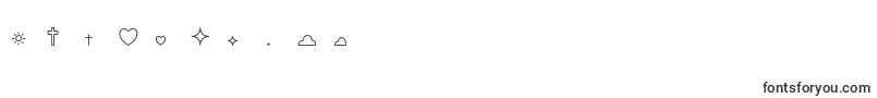 Liturgica Light Font – Fonts for Numbers and Digits
