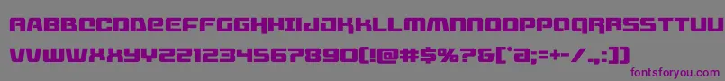 Шрифт livewired – фиолетовые шрифты на сером фоне