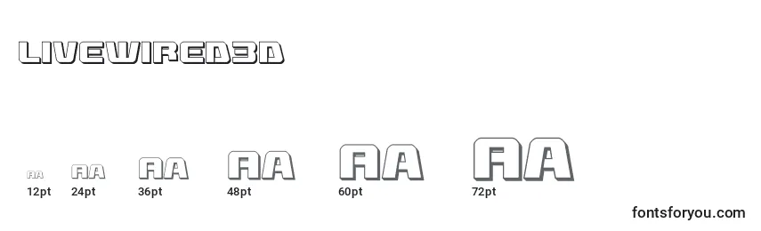 Livewired3d (132726) Font Sizes