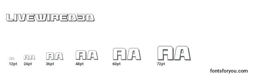 Livewired3d (132727) Font Sizes
