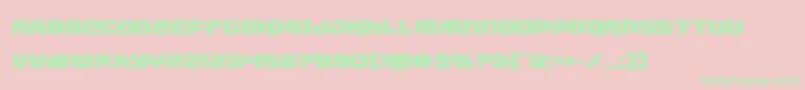 livewiredacad Font – Green Fonts on Pink Background