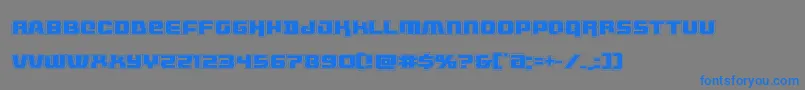 livewiredacad Font – Blue Fonts on Gray Background