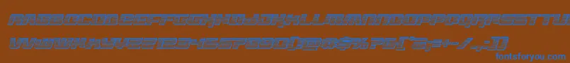 More about livewiredchromeital Font livewiredchromeital Font – Blue Fonts on Brown Background