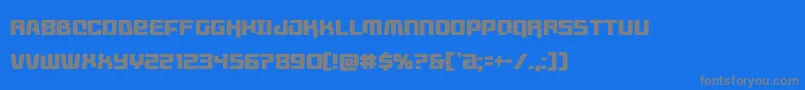 Шрифт livewiredcond – серые шрифты на синем фоне