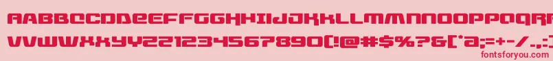 livewiredexpand Font – Red Fonts on Pink Background