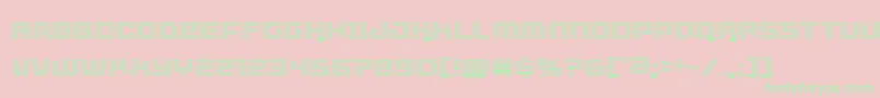 livewiredgrad Font – Green Fonts on Pink Background