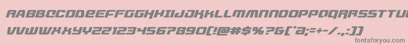 livewiredital-Schriftart – Graue Schriften auf rosa Hintergrund