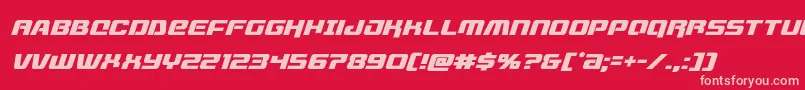 livewireditalフォントについての詳細 フォントlivewiredital – 赤い背景にピンクのフォント
