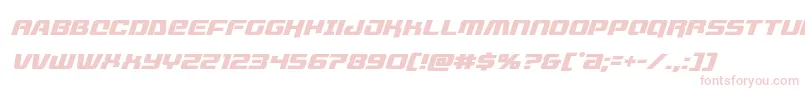 livewiredital-Schriftart – Rosa Schriften auf weißem Hintergrund