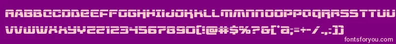 livewiredlaser Font – Pink Fonts on Purple Background