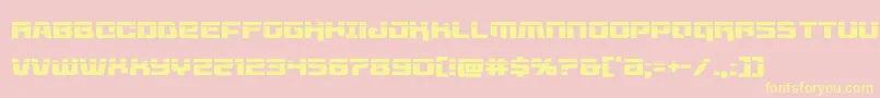 livewiredlaser Font – Yellow Fonts on Pink Background