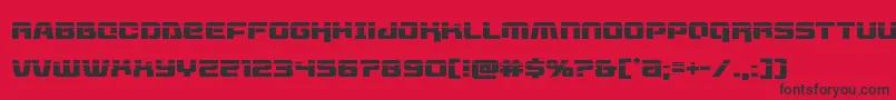 livewiredlaser Font – Black Fonts on Red Background