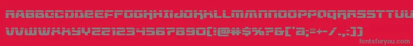 livewiredlaser Font – Gray Fonts on Red Background