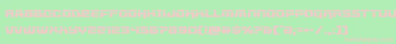 livewiredlaser Font – Pink Fonts on Green Background