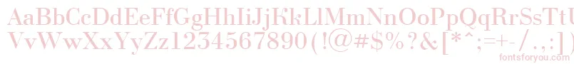 BodoninovaRegular Font – Pink Fonts