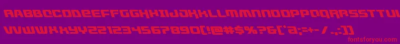 Шрифт livewiredleft – красные шрифты на фиолетовом фоне