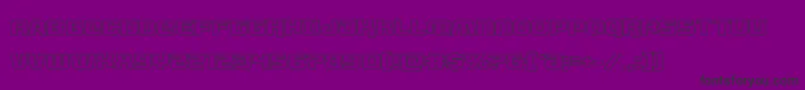 livewiredout Font – Black Fonts on Purple Background