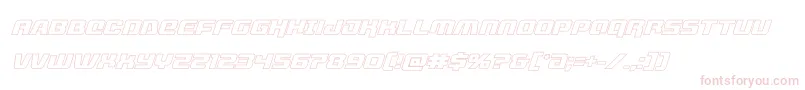 livewiredoutital Font – Pink Fonts on White Background