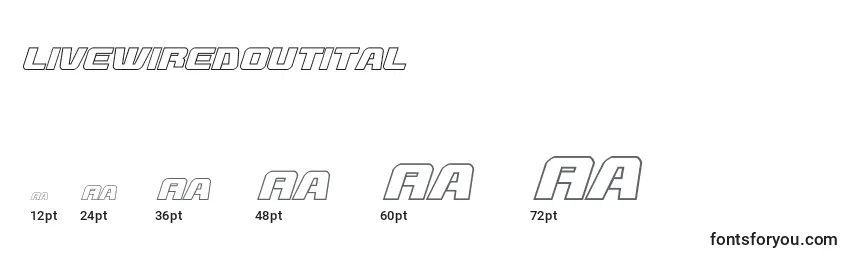 Livewiredoutital (132764) Font Sizes