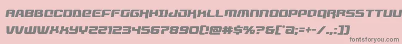 livewiredsemital Font – Gray Fonts on Pink Background