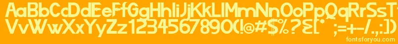 Подробнее о шрифте LIZARD Шрифт LIZARD – жёлтые шрифты на оранжевом фоне