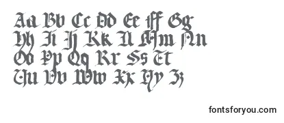 LLTERG   Font