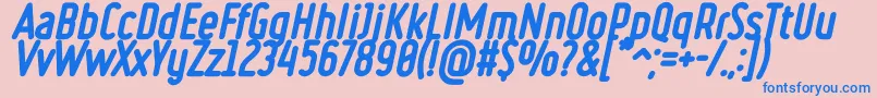 fuente RulerHeavyItalic – Fuentes Azules Sobre Fondo Rosa