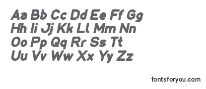 Überblick über die Schriftart LMAO Italic