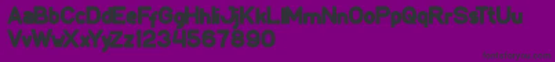 Шрифт LMAO – чёрные шрифты на фиолетовом фоне