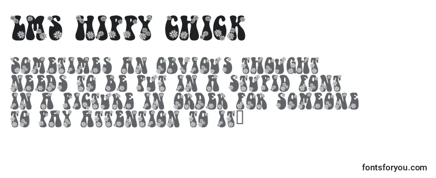 LMS Hippy Chick-fontti