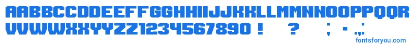フォントLogin – 青いフォント