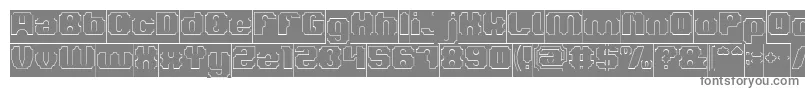 fuente LOGOTYPE Hollow Inverse – Fuentes Grises