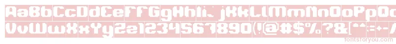 LOGOTYPE Inverse Font – Pink Fonts on White Background