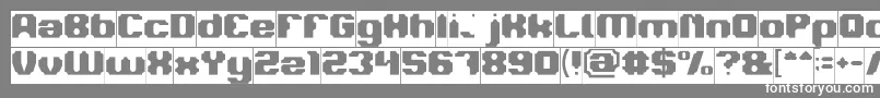 LOGOTYPE Inverse-fontti – valkoiset fontit harmaalla taustalla