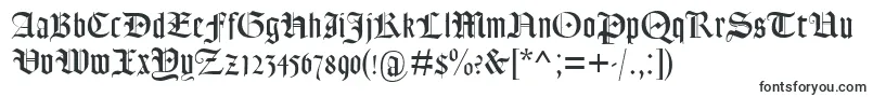 Lohengrin-Schriftart – Schriftarten, die mit L beginnen