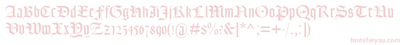 Lohengrin Font – Pink Fonts