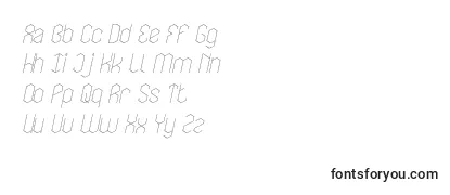 Обзор шрифта LOIS CESARANO Italic