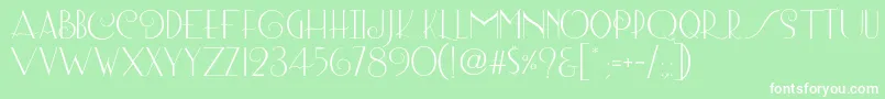 En savoir plus sur la police Lombard Regular Police Lombard Regular – polices blanches sur fond vert