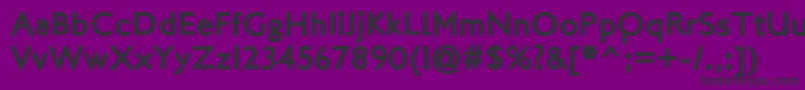 Lisätietoja LondonTwo-fontista LondonTwo-fontti – mustat fontit violetilla taustalla