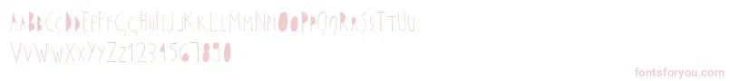 Czcionka Otun – różowe czcionki