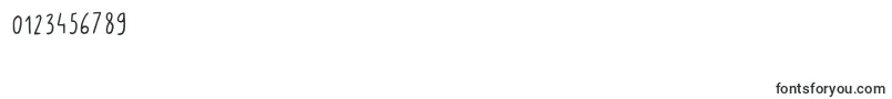 LongBaton Regular-Schriftart – Schriften für Zahlen und Nummern