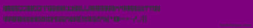 Lord Juusai Reigns Font – Black Fonts on Purple Background