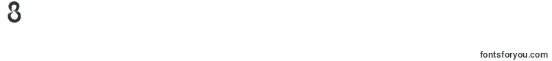 LORD OF THE RING Font – Fonts for Digit 8